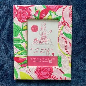 Lilly Pulitzer Delta Zeta picture frame